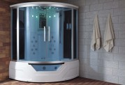 Cabine de hidromassagem e banheira com sauna AT-012A
