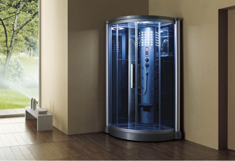 Cabine de hidromassagem com sauna AS-012