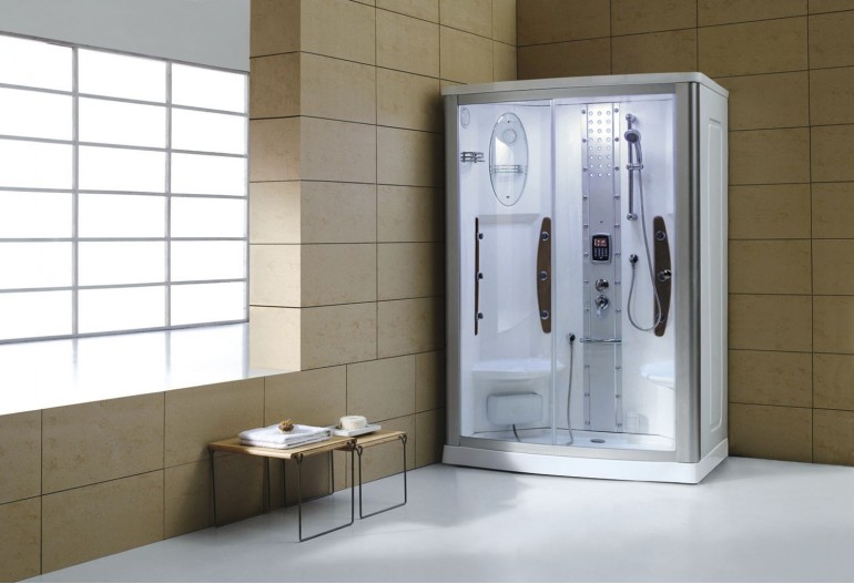 Cabine de hidromassagem com sauna AS-015