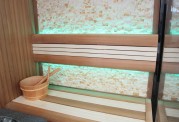 Sauna seca + sauna húmeda con ducha AU-002B